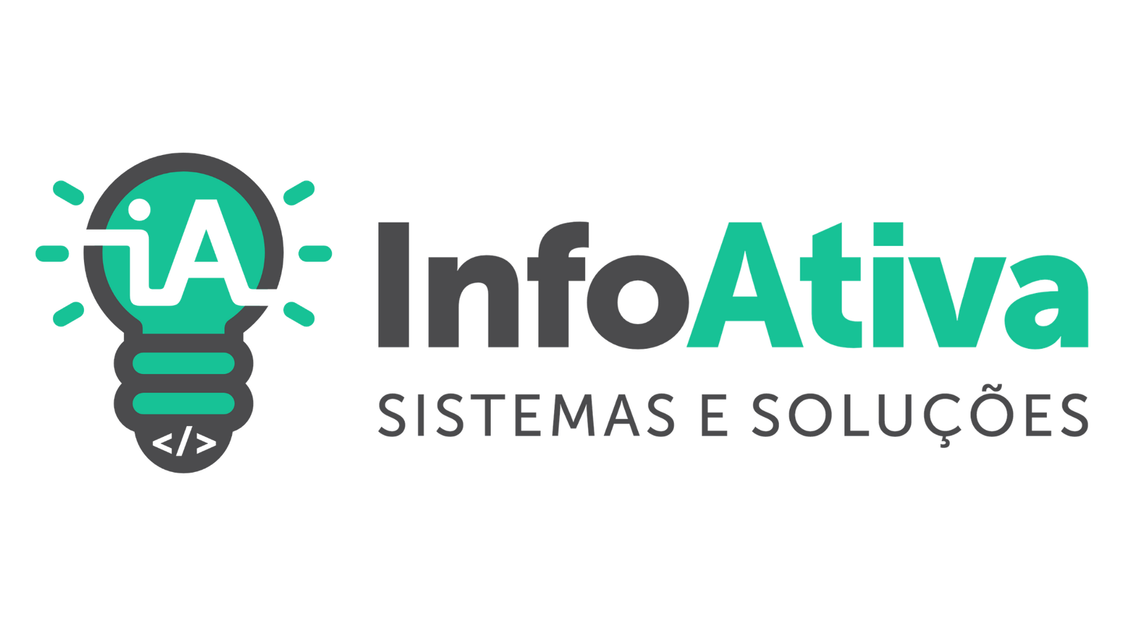 Logo Infoativa Sistemas & Soluções